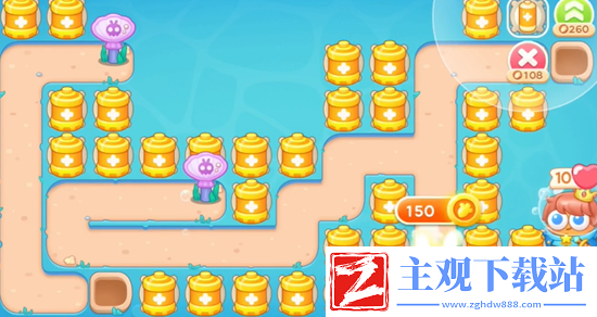 保卫萝卜4嗨钓度假岛第18关通关攻略