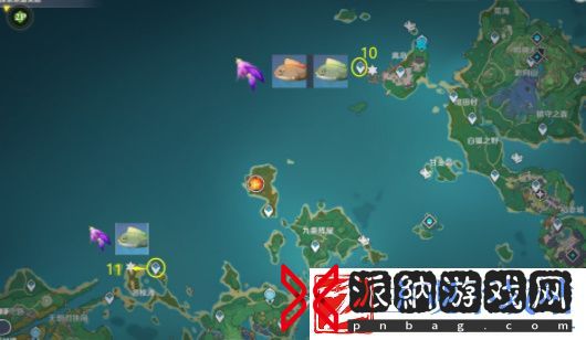原神渔获钓鱼材料