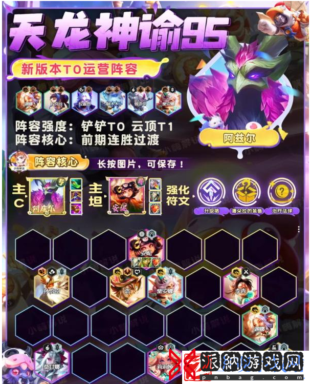 云顶之弈天龙神谕95阵容推荐