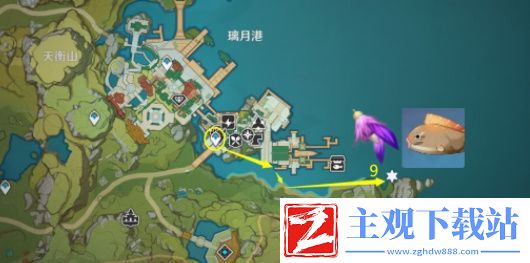 原神渔获钓鱼材料
