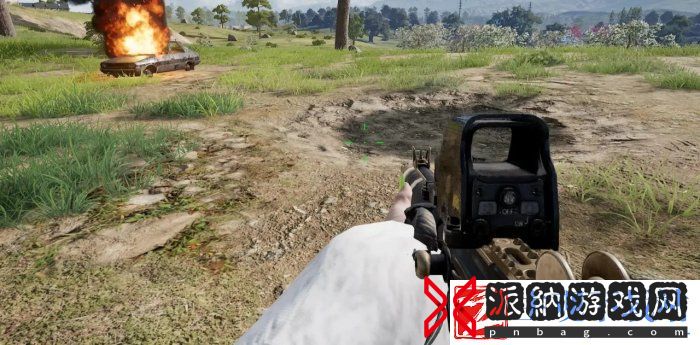 《绝地求生PUBG》战壕挖掘方法