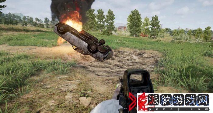 《绝地求生PUBG》战壕挖掘方法