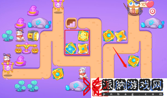 保卫萝卜4阿波与魔法宝藏第32关攻略