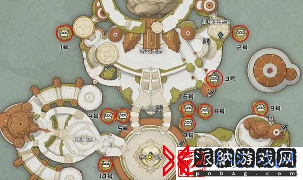 塔瑞斯世界银辉城宝箱在哪