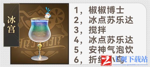 崩坏星穹铁道杯中逸事配方大全
