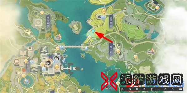 射雕手游木槿花收集方法