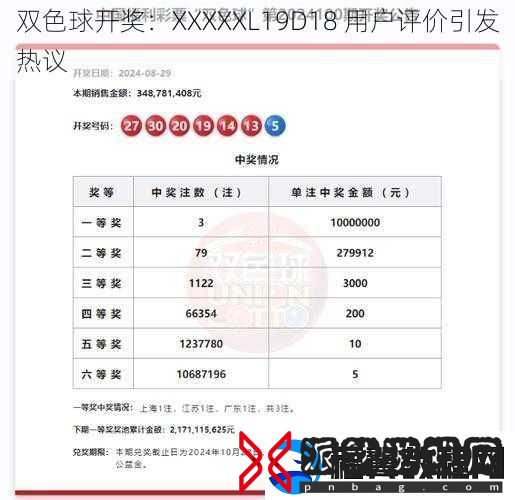 双色球开奖：XXXXXL19D18用户评价引发热议!
