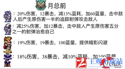 泰拉瑞亚1.4法师套装顺序