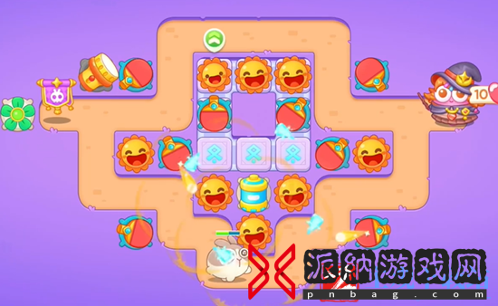 保卫萝卜4阿波与魔法宝藏第1关通关攻略