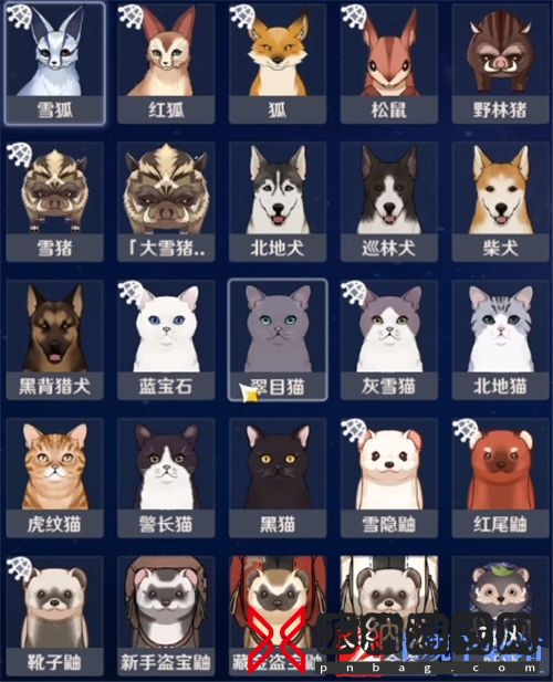 原神四方八方之网可以捕捉哪些小动物