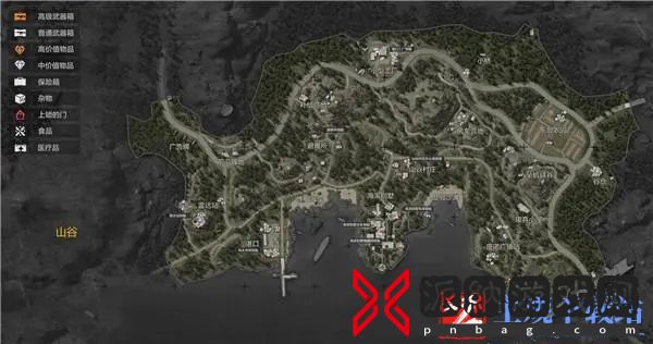 暗区突围山谷物资分布图一览
