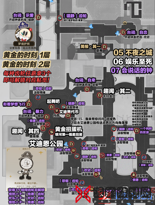 崩坏星穹铁道梦境护照挥洒万金贴纸全收集攻略
