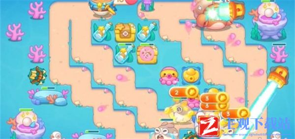 保卫萝卜4海的闺女第91关怎么通过