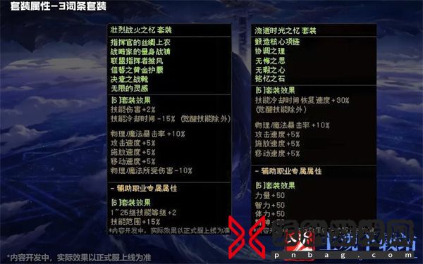 dnf新固有史诗套装属性是什么