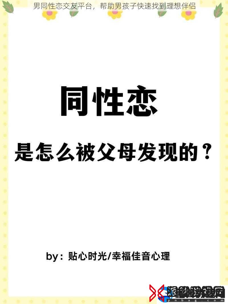 男同性恋交友平台