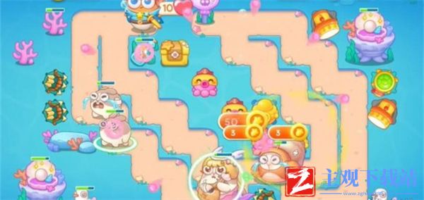 保卫萝卜4海的闺女第91关怎么通过