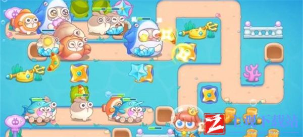 保卫萝卜4海的闺女第92关怎么通过
