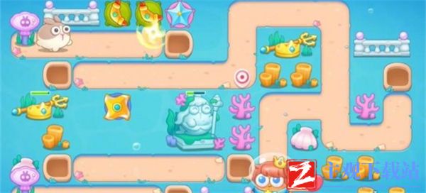 保卫萝卜4海的闺女第92关怎么通过