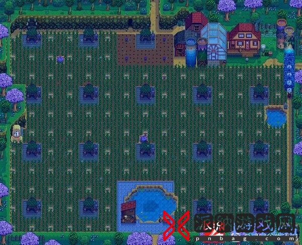 《星露谷物语》1.6标准农场布局参考
