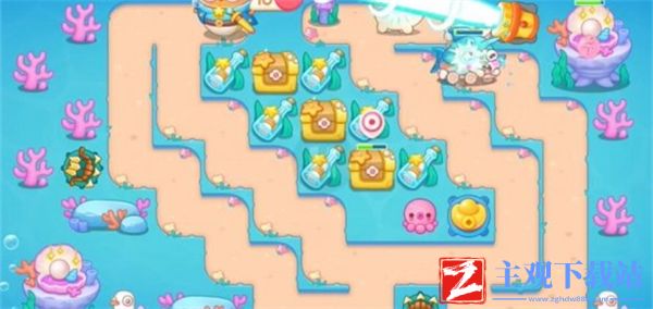 保卫萝卜4海的闺女第91关怎么通过